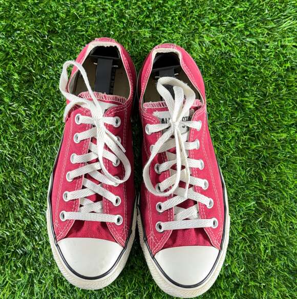 Vintage Converse Chuck Taylor All Star Low Top Maroon Made in USA - Picture 2 of 9